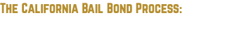 The California Bail Bond Process: